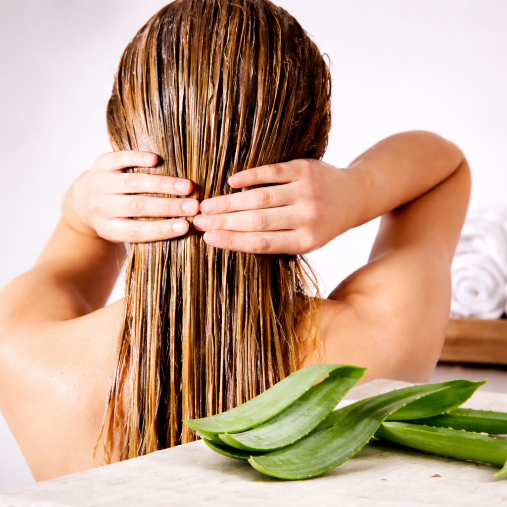 Aloe Vera Haarmaske
