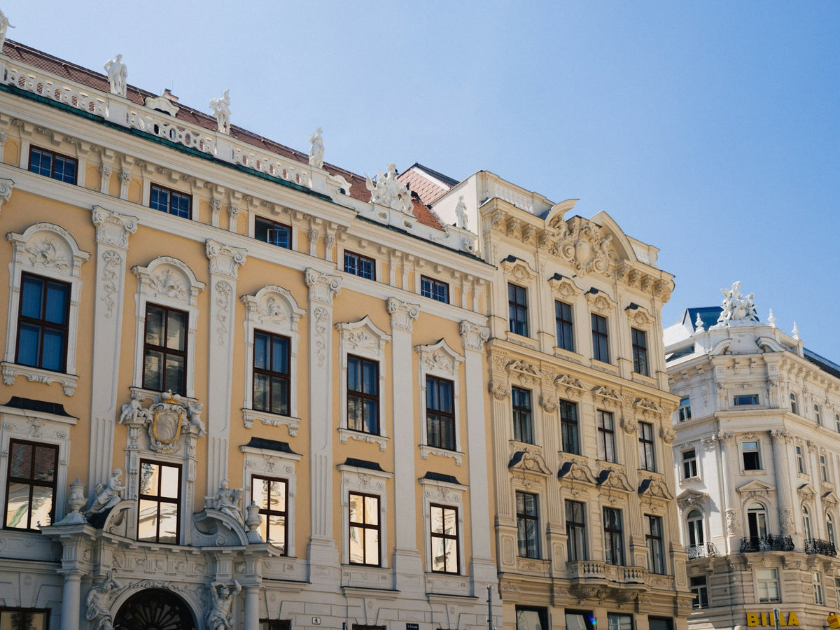 Historische Wiener Hausfassade