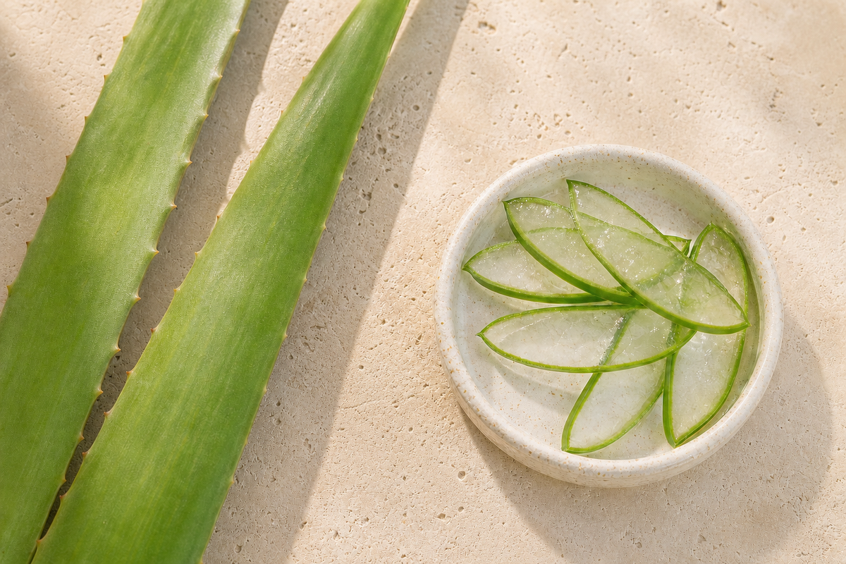 Aloe Vera Frischblatt